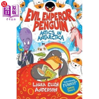 海外直订古英语 Evil Emperor Penguin: Antics in Antarctica 邪恶的帝企鹅:在南极洲的滑稽动作