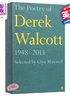 德里克 沃尔科特诗集 The Poetry of Derek Walcott 1948 2013 英文原版 Derek Walcott Estate【中商原版】
