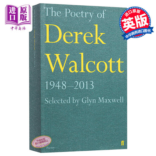 德里克 沃尔科特诗集 The Poetry of Derek Walcott 1948 2013 英文原版 Derek Walcott Estate【中商原版】