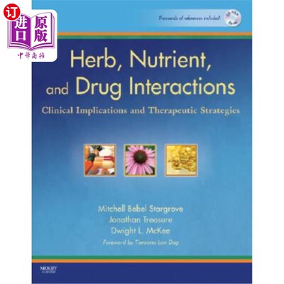 海外直订医药图书Herb, Nutrient, and Drug Interactions: Clinical Implications and Therapeutic Str 草药，营养和药物相