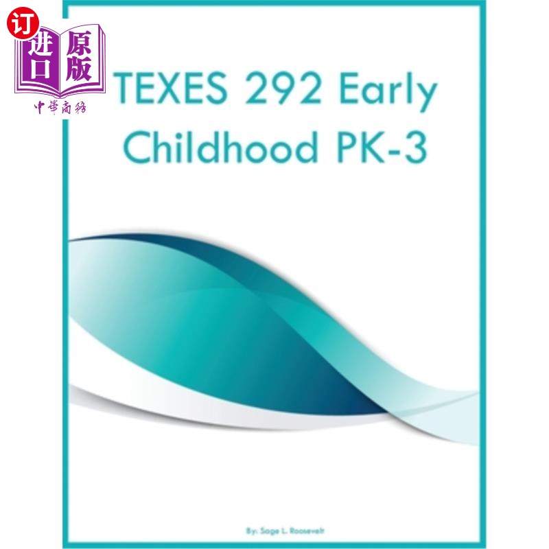 海外直订TEXES 292 Early Childhood PK-3 早期儿童PK-3