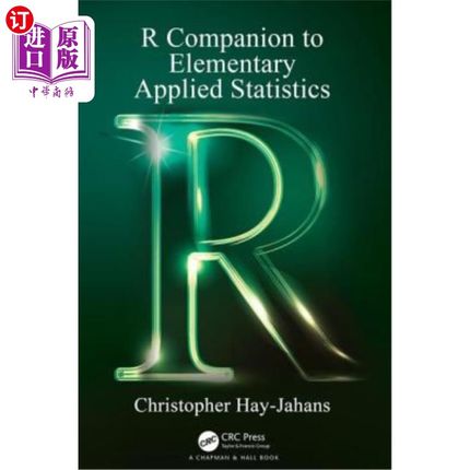 海外直订R Companion to Elementary Applied Statistics 应用统计学基础配套书