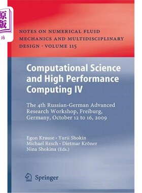 海外直订Computational Science and High Performance Computing IV 计算科学与高性能计算
