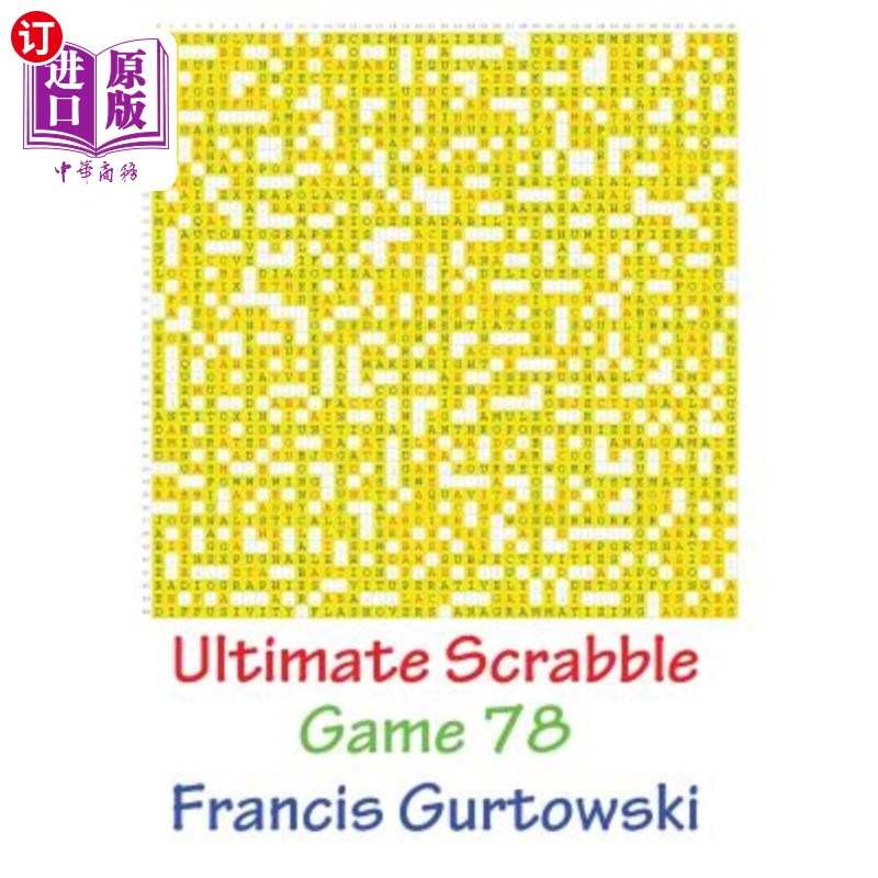 海外直订Ultimate Scrabble Game 78 终极拼字游戏78