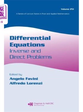 海外直订Differential Equations: Inverse and Direct Problems 微分方程:逆问题与直接问题