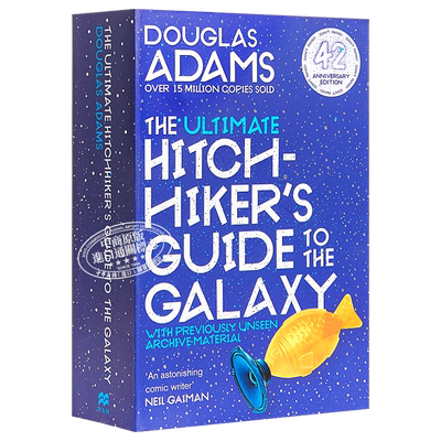 银河系漫游指南 The Ultimate Hitchhiker s Guide to the Galaxy 英文原版 银河系漫游指南合集 五部曲 Douglas Adams【中商