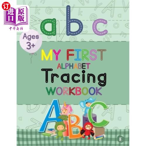 海外直订My First Alphabet Tracing Workbook 我的第一个字母跟踪工作簿