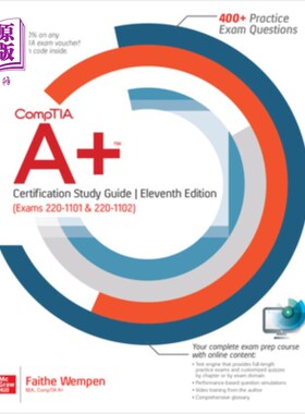 海外直订Comptia A+ Certification Study Guide, Eleventh Edition (Exams 220-1101 & 220-110 Comptia A+