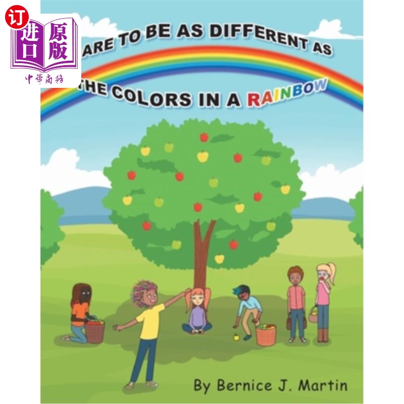 海外直订Dare to be as Different as the Colors in a Rainbow 敢于像彩虹中的颜色一样不同