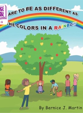 海外直订Dare to be as Different as the Colors in a Rainbow 敢于像彩虹中的颜色一样不同