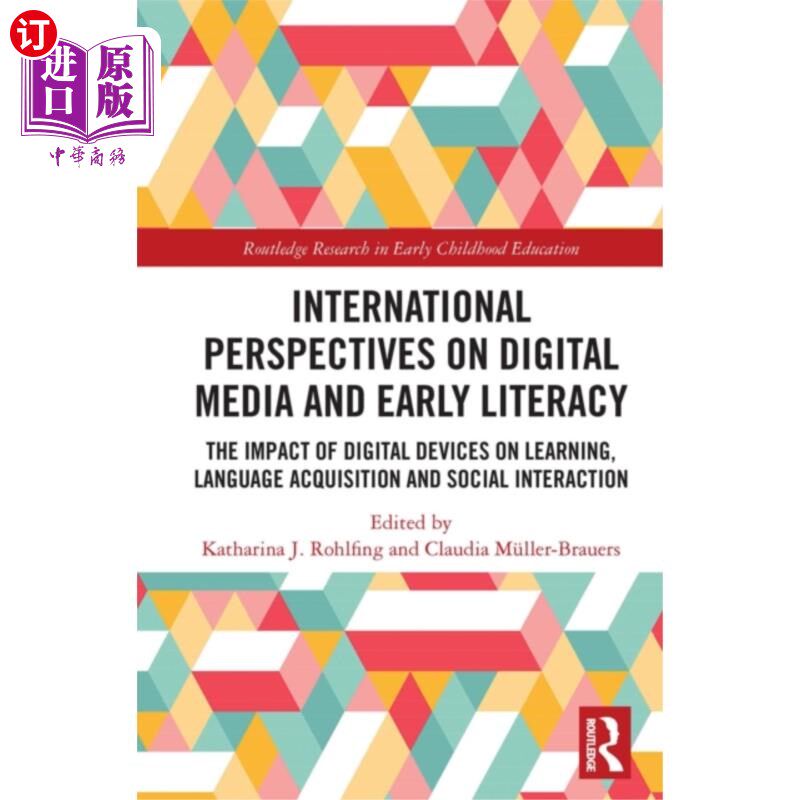 海外直订International Perspectives on Digital Media and ... 数字媒体与早期识字的国际展望