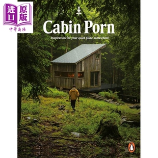 预售 Cabin Porn 进口艺术 木屋之色 建筑设计 房子【中商原版】