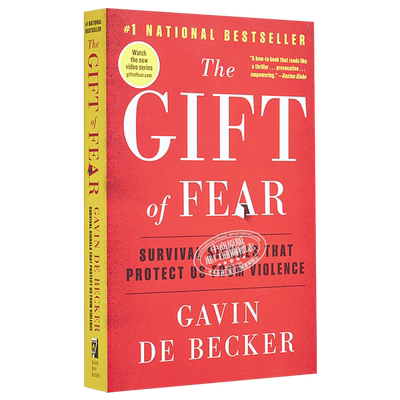 求生之书 The Gift of Fear 恐惧给你的礼物 自卫书 英文原版 Gavin de Becker【中商原版】注意 有人在盯着你 危机预兆