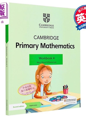 NEW Cambridge Primary Mathematics Workbook 4新剑桥小学数学练习册4【中商原版】