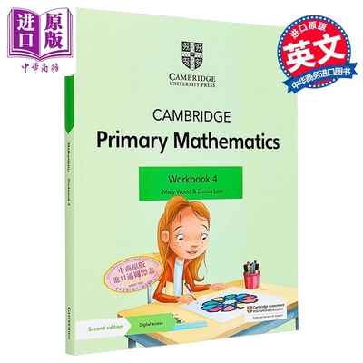 NEW Cambridge Primary Mathematics Workbook 4新剑桥小学数学练习册4【中商原版】