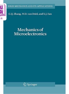 海外直订Mechanics of Microelectronics 微电子力学