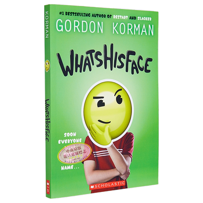 预售 他的脸 Whatshisface 英文原版 Gordon Korman【中商原版】