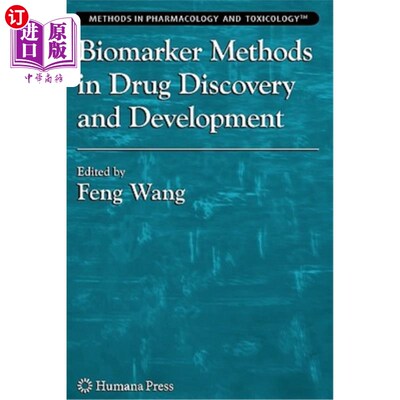 海外直订医药图书Biomarker Methods in Drug Discovery and Development 药物发现和开发中的生物标志物方法