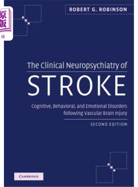 海外直订医药图书The Clinical Neuropsychiatry of Stroke: Cognitive, Behavioral and Emotional Diso 脑卒中的临床神经心