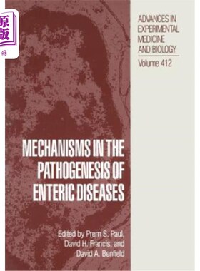 海外直订医药图书Mechanisms in the Pathogenesis of Enteric Diseases 肠道疾病的发病机制