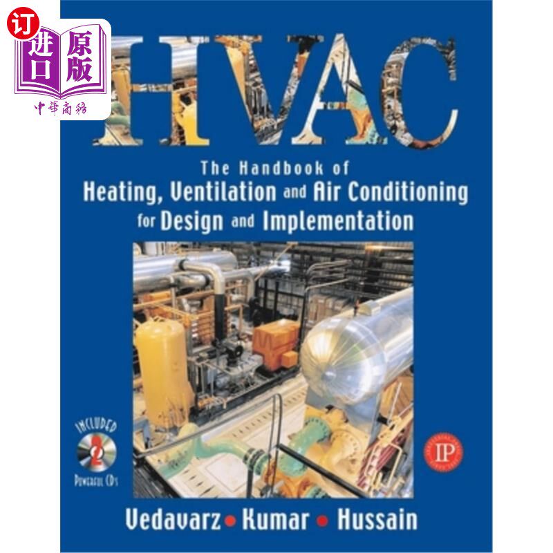 海外直订The Handbook of Heating, Ventilation and Air Conditioning for Design and Impleme 暖通空调设计与实施手册