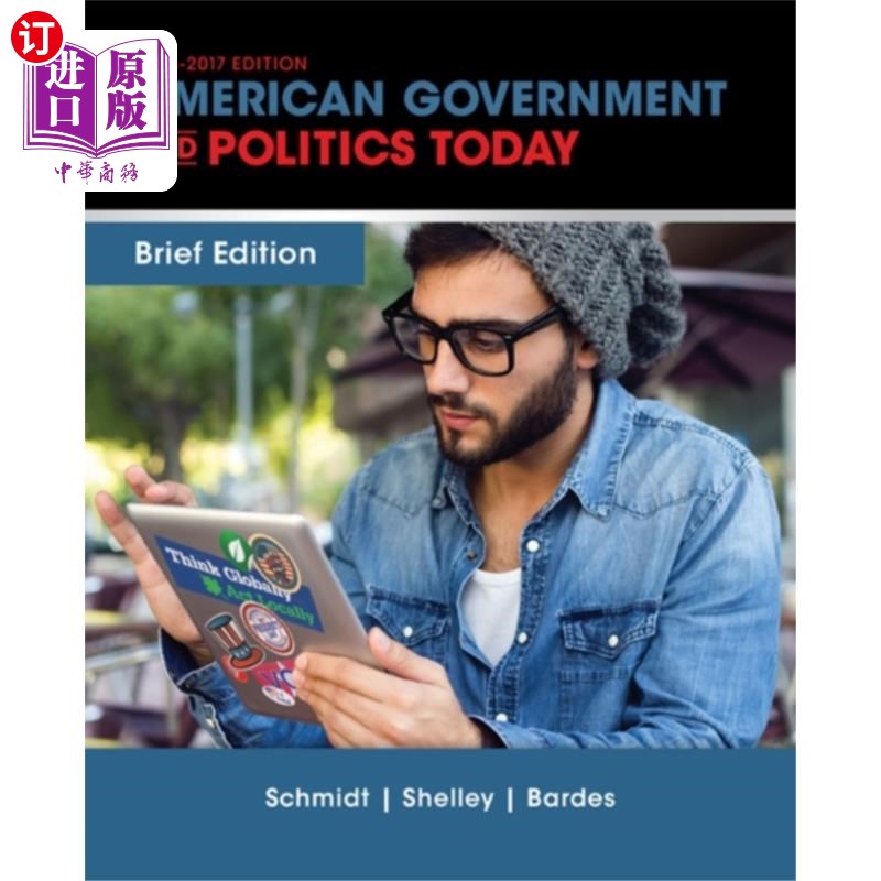 海外直订Cengage Advantage Books: American Government and... 圣哲优势书籍:今日美国政府与政治，简版
