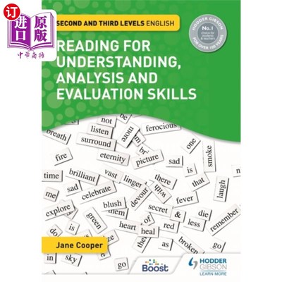 海外直订Reading for Understanding, Analysis and Evaluati... 阅读理解、分析和评价技能:英语二级和三级