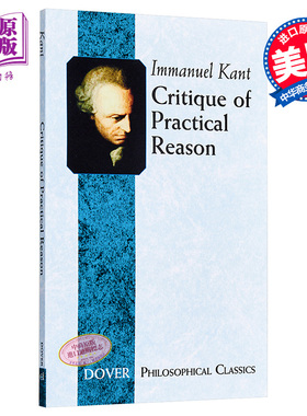 预售 康德：实践理性批判 英文原版 Critique of Practical Reason【中商原版】