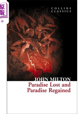 预售 柯林斯经典文学 失乐园 复乐园 Paradise Lost And Paradise Regained 英文原版 约翰 弥尔顿 John Milton【中商原版】