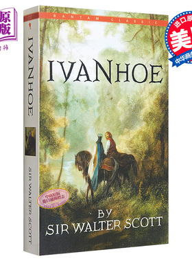 【中商原版】艾凡赫 英文原版 Bantam Classics: Ivanhoe  Sir Walter Scott  Bantam USA