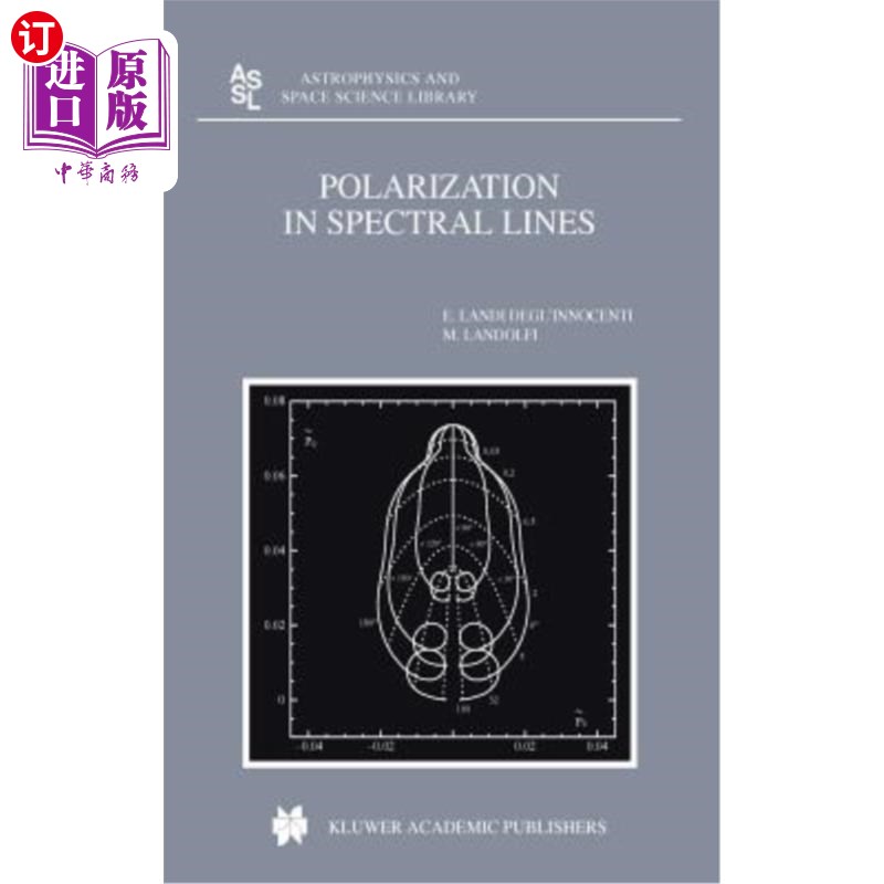 海外直订Polarization in Spectral Lines 光谱线的偏振