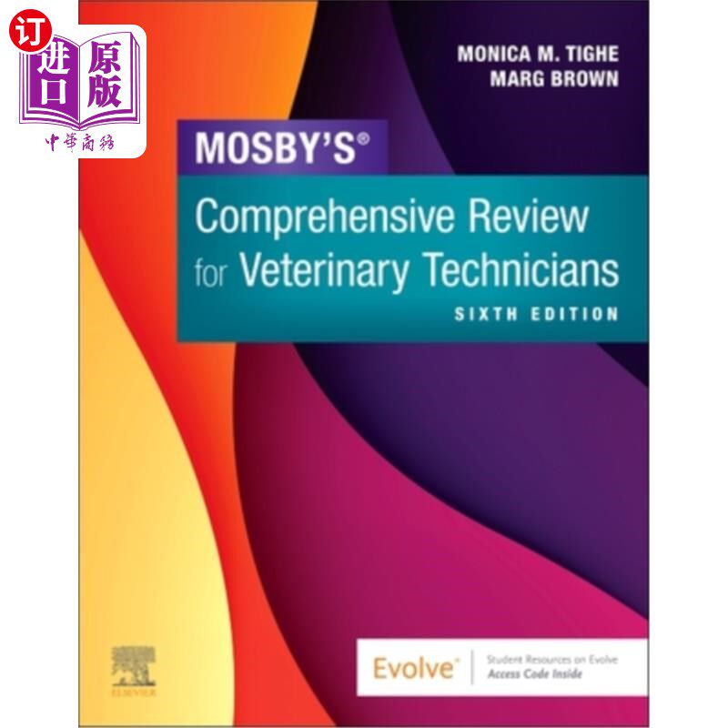海外直订医药图书Mosby's Comprehensive Review for Veterinary Technicians Mosby's Comprehensive Review fo
