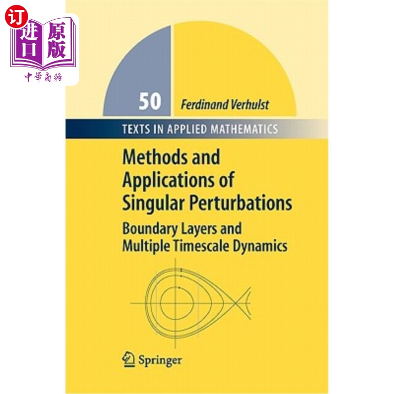 海外直订Methods and Applications of Singular Perturbations: Boundary Layers and Multiple 奇异摄动的方法和应用：边界
