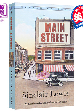 【中商原版】大街 英文原版 Bantam Classics: Main Street