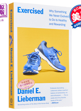 锻炼 英文原版 Exercised Daniel Lieberman【中商原版】