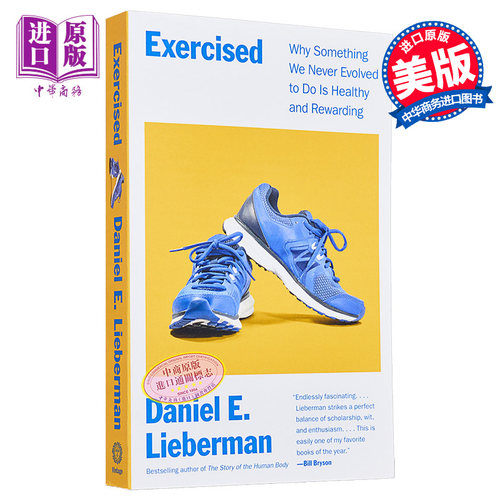 锻炼 英文原版 Exercised Daniel Lieberman【中商原版】