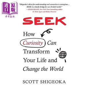 预售 探索 好奇心如何改变你的生活和世界 英文原版 Seek How Curiosity Can Transform Your Life【中商原版】