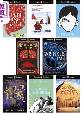 预售 企鹅阅读分级指导3级8册 Penguin Readers Level 3 英文原版进口 分级阅读读物 ELT Graded Reader 英语读物【中商原版】