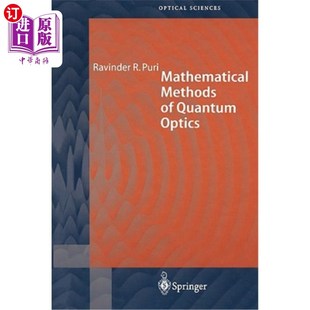 Optics 量子光学 数学方法 Methods Quantum 海外直订Mathematical