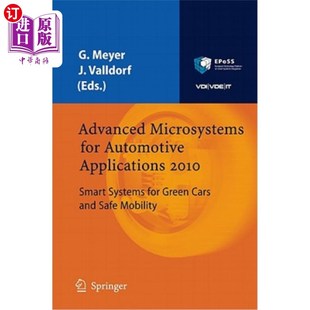 2010 Microsystems Automotive 高级汽车应用微系统2010 绿 Systems 海外直订Advanced Smart Applications for Green