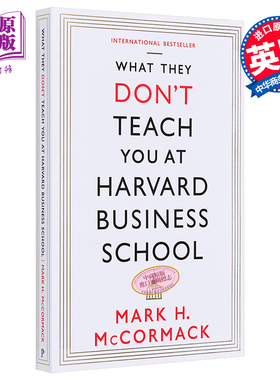 【中商原版】What They Don't Teach You at Harvard Business School