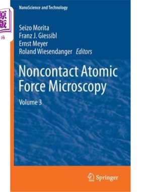 海外直订Noncontact Atomic Force Microscopy: Volume 3 非接触原子力显微镜:卷3