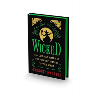 魔法坏女巫原著 复古收藏版 美版精装 英文原版 魔法坏女巫小说英文版 Wicked 迪士尼电影原著 魔法坏女巫周边 魔法坏女巫书