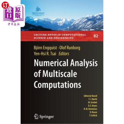 海外直订Numerical Analysis of Multiscale Computations: Proceedings of a Winter Workshop  多尺度计算的数值分析：班夫