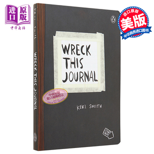 英文原版 正版 中商原版 創(chuàng)意書 Journal This 快樂大本營何炅重磅推薦 一本顛覆傳統(tǒng) 答案之書搭檔書 做了這本書 Wreck