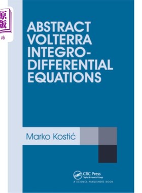 海外直订Abstract Volterra Integro-Differential Equations Volterra积分-微分方程