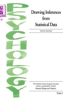 海外直订Drawing Inferences from Statistical Data 从统计数据中得出推论