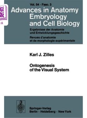 海外直订Ontogenesis of the Visual System 视觉系统的个体发生