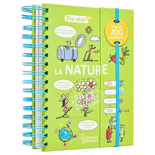 法语百科书 拉鲁斯小百科 怎么保护自然 Dis moi  Comment proteger la nature 法文原版 Sophie de Mullenheim【中商原版】