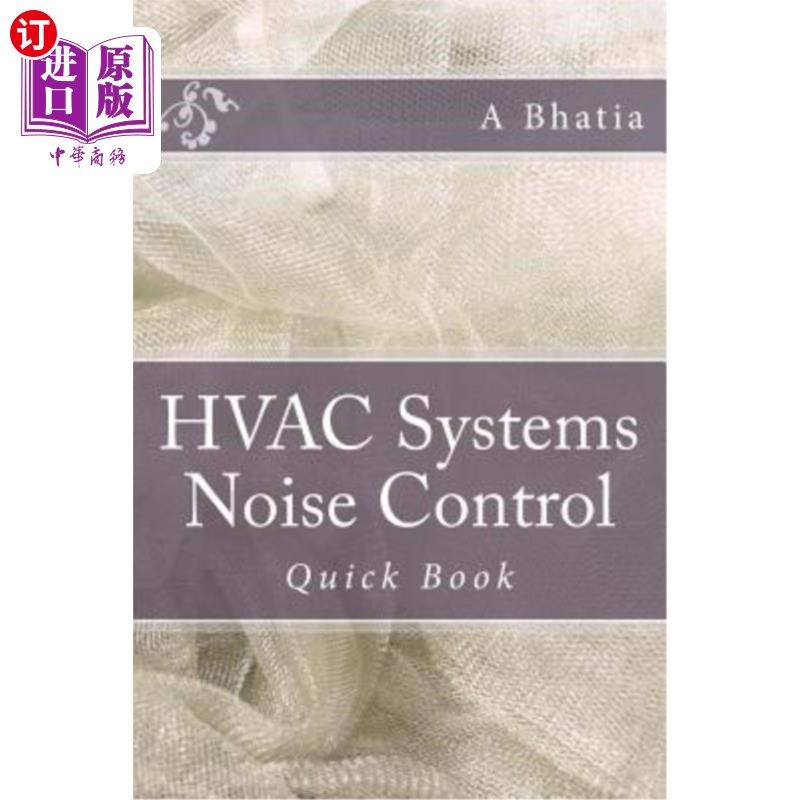 海外直订HVAC Systems Noise Control: Quick Book 暖通空调系统噪音控制:速成书